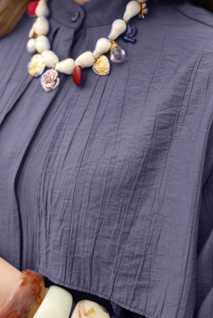 Windbreaker Dress Dark Lavender